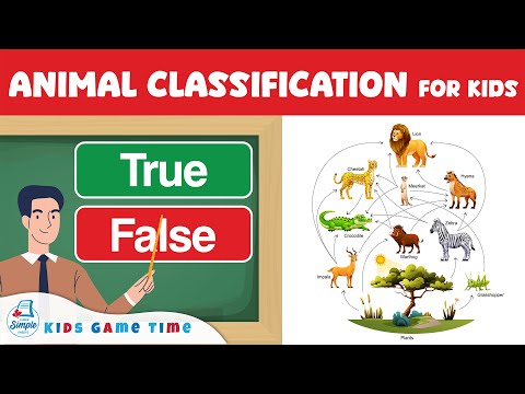Animal Classification Worksheet