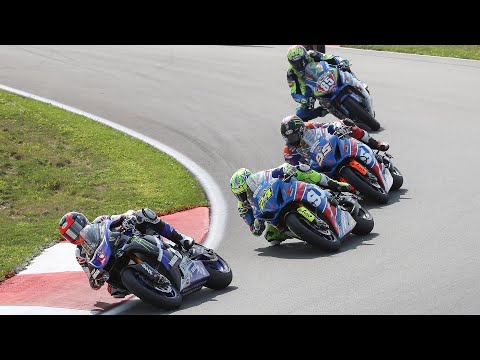 MotoAmerica Superbike Race 1 at Pittsburgh 2017