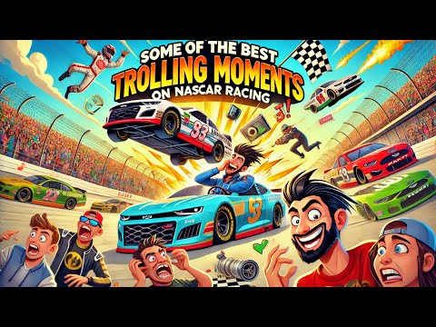 Some of The Best Trolling Moments in Nascar Video Game Racing!