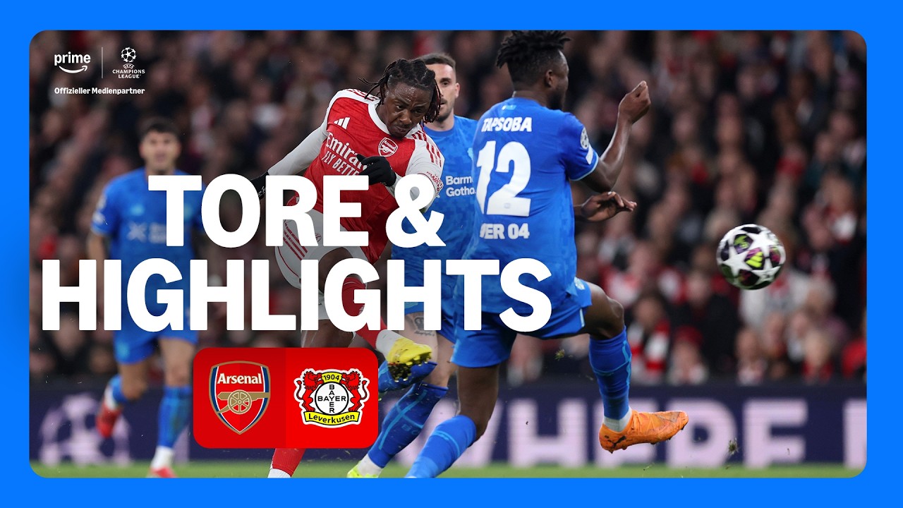 Bayer 04 Leverkusen 1 - 1 Arsenal FC highlights