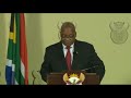 (Watch: Full Speech) Jacob Zuma Resigns As President Of South Africa