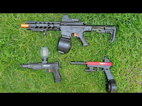 Top 3 Most Powerful Gel Blasters 2022 -  Electric Splatter Ball Toy Gun