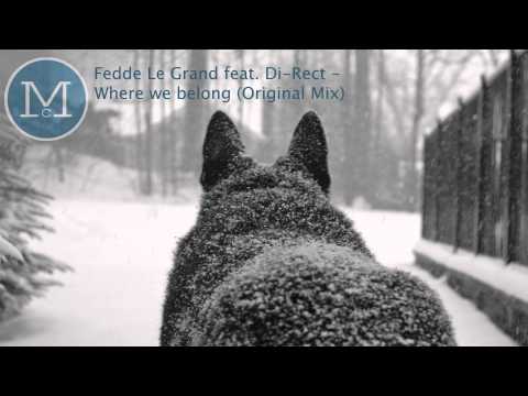 Fedde Le Grand feat. Di Rect - Where we belong (Original Mix)