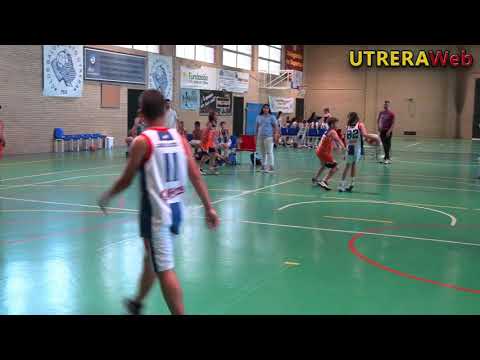 PARTIDO MINIBASKET CLUB BALONCESTO UTRERA 51 -  C.B. MAIRENA DEL ALJARAFE 40