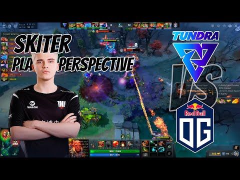 Skiter [Troll Warlord] Player perspective Tundra Esports VS OG - DreamLeague Season 15 DPC