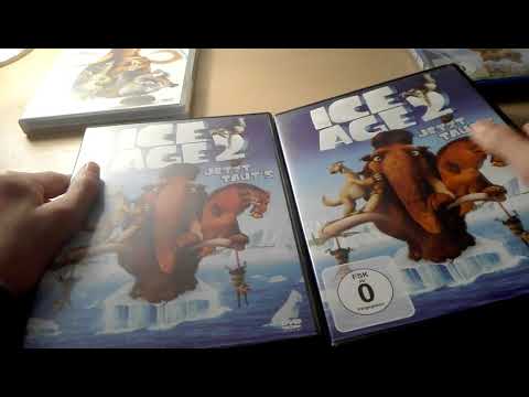 Ice Age 1-3 DVD Unboxing