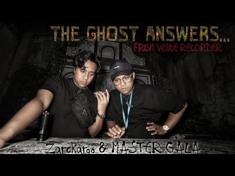 The GHOST Response in Voice RECORDER ( Abandoned Church )
