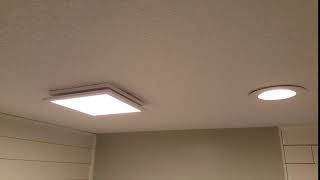 Lowe's Utilitech Bathroom Fan After Installation