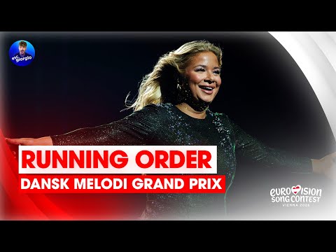 🇩🇰 Dansk Melodi Grand Prix 2026: Running Order