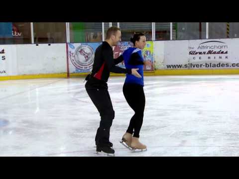 Beth Is Learning To Be A Sexy Beast On The Ice - Dancing On Ice