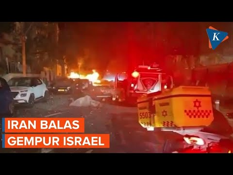 Timur Tengah Memanas! Sirine Meraung di Tel Aviv, Ada Suara Ledakan dan Kobaran Api