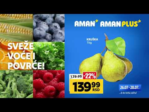 AMAN VIKEND AKCIJA od 26.7. do 28.7.2024