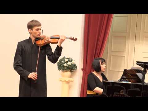 N.Paganini Rondo "La Campanella". Lev Solodovnikov (Лев Солодовников - скрипка)