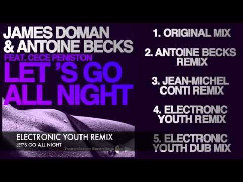James Doman & Antoine Becks Feat. CeCe Peniston - Let's Go All Night