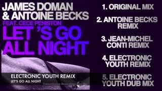 James Doman &amp; Antoine Becks Feat. CeCe Peniston - Let&#39;s Go All Night