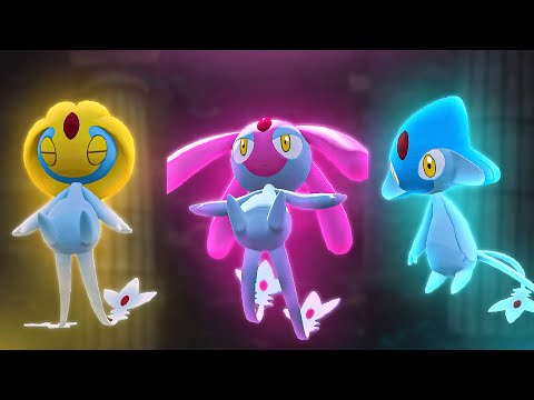 How to Get UXIE, AZELF, and MESPRIT in Pokemon Legends Arceus - Legendary Encounter GAMEPLAY
