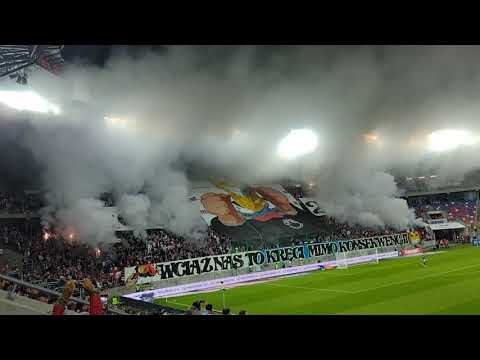 Flare Show  / Górnik Zabrze vs Piast Gliwice / 28.08.2021 / Part 2/2