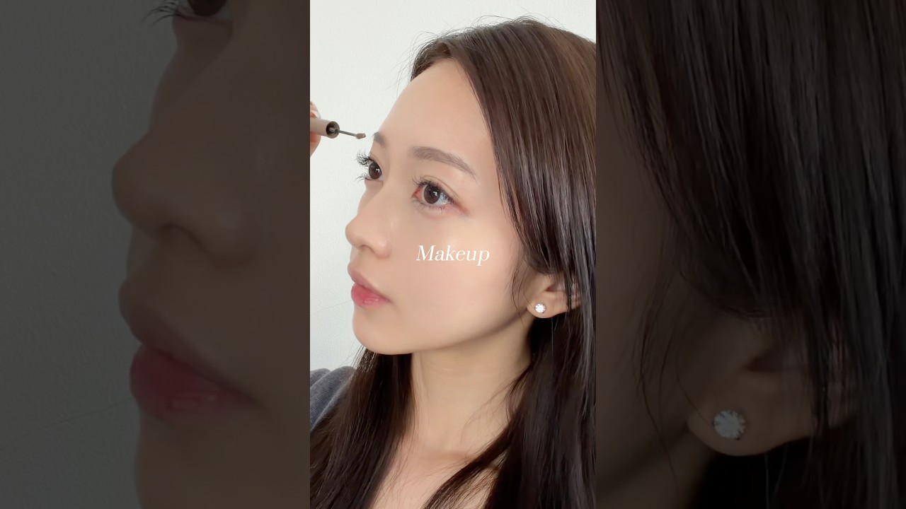 今日のメイクアップ 9ৎ ˊ˗ #makeuptutorial #makeup #koreanmakeup #kbeauty #ブルベメイク #ブルベ冬 #メイクアップ #メイク動画