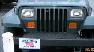 preview picture of video '1994 Jeep Wrangler Used Cars Philadelphia PA'