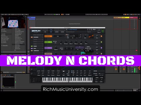Melody and Chords Making a Beat from Scratch [Part 1]