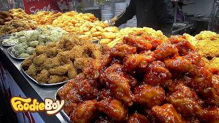 Download lagu Must-Try Dishes! Korean Traditional Market Street Food Compilation mp3