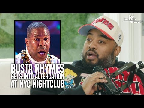 Busta Rhymes Gets Into Altercation At NYC Nightclub