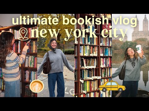 the ultimate bookish trip to NYC *vlog*