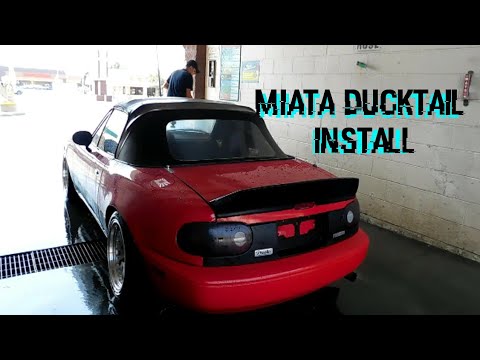 Miata Ducktail Install