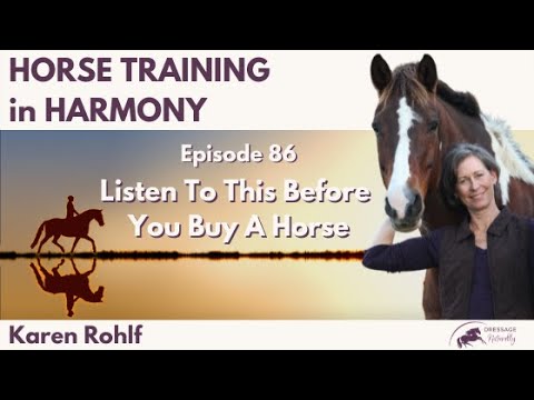 EP086: Listen To This Before You Buy A Horse