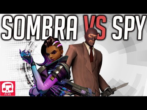 SOMBRA VS SPY RAP BATTLE by JT Music (Overwatch vs TF2)