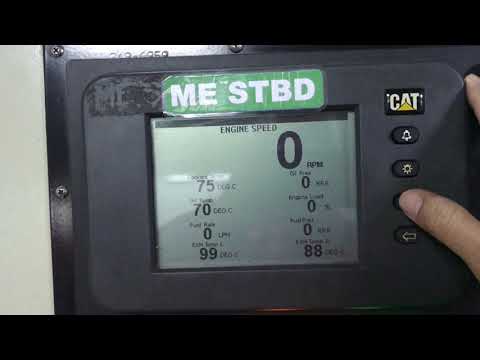 HOW TO CHANGE UNIT IN CATERPILLAR MARINE POWER DISPLAY MPD