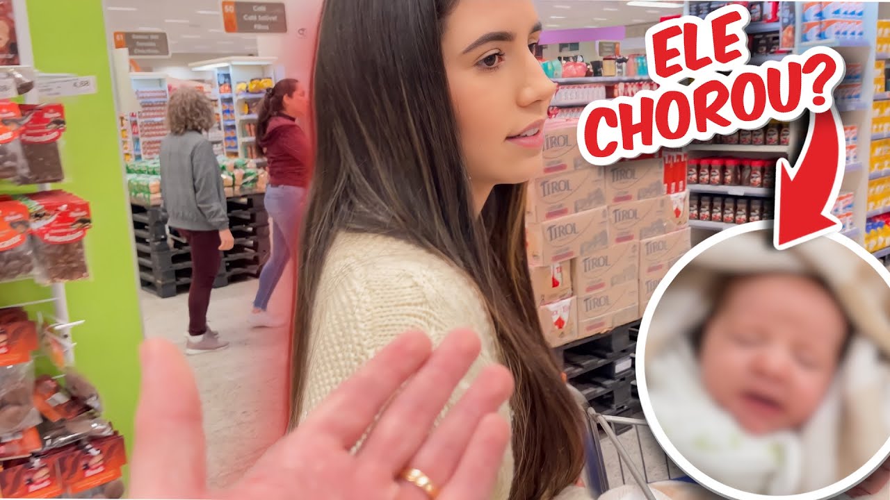 FOMOS NO MERCADO PELA PRIMEIRA VEZ COM O JOÃO PEDRO!