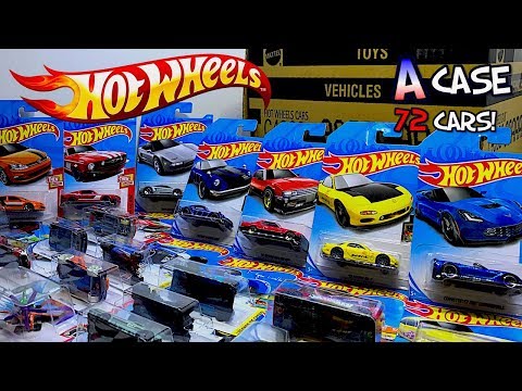 Unboxing Hot Wheels 2018 A Case 72 Car Assortment!