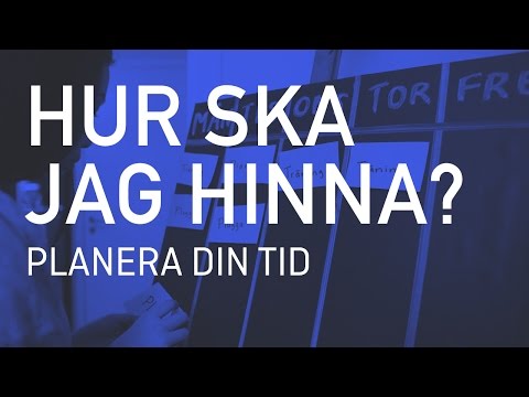 Så planerar du din pluggtid