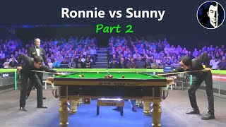 The Champion&#39;s Luck | Ronnie O&#39;Sullivan vs Sunny Akani | 2017 UK Championship L16 ‒ Part 2