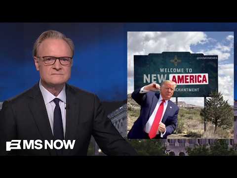 Lawrence: What are Donald Trump's deranged social media posts if not evidence of insanity?