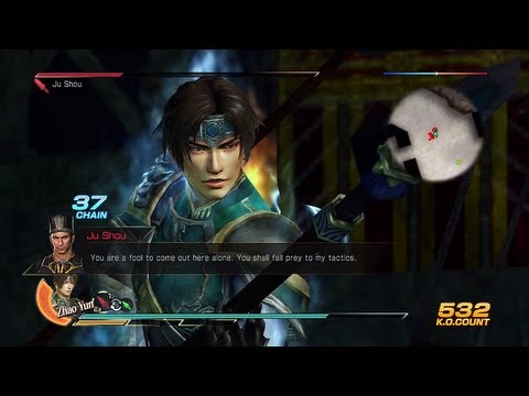 Dynasty Warriors 8 (US) - Zhao Yun Gameplay (Chaos Difficulty)