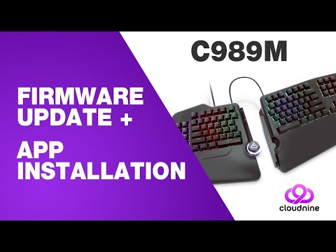 C989M Keyboard App Installation