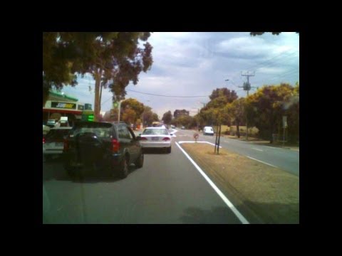 Close call Portrush Rd.avi