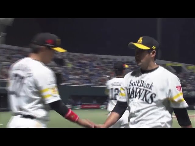 【ファーム】ホークス・五十嵐が復帰登板で1イニングを完璧に抑える!! 2017/8/19 H-D(ファーム)