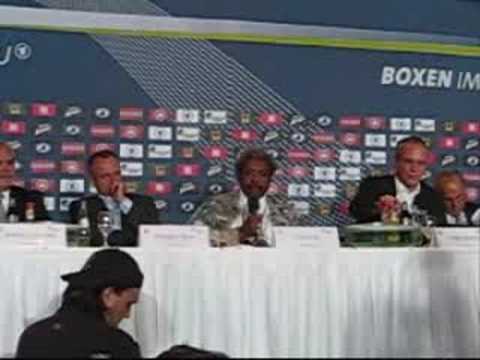 Don King - Valuev-Ruiz II Press Conference