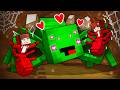 Mikey SPIDER Stole JJ S Girl ANT Maizen Minecraft Animation