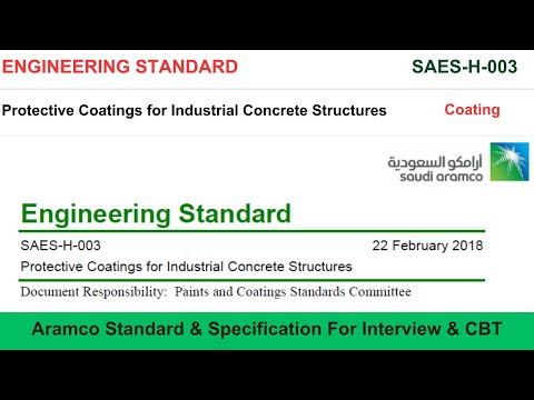 SAES-H-003 Engineering Standard for Protective Coatings | Concrete Coating Requirements Explained