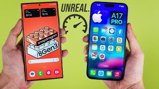 Samsung Galaxy S24 Ultra vs Apple iPhone 15 Pro Max - Speed Test (WOW)