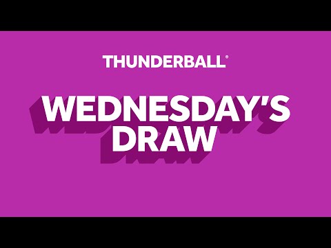 The National Lottery Thunderball draw results from Wednesday 26 November 2025