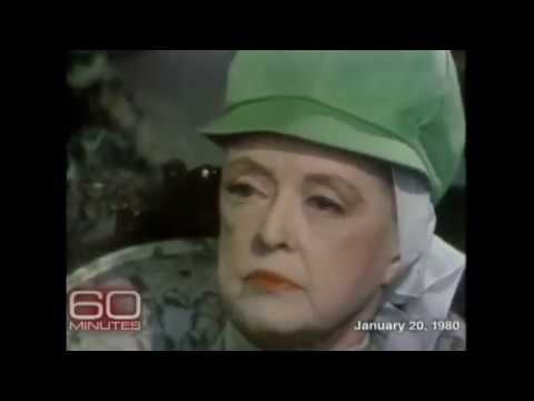 Bette Davis Interview on 60 minutes 1980  "He was the fool"