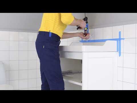 How to install an IKEA TÄNNFORSEN bathroom