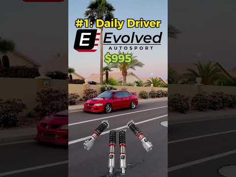 3 Best Coilovers for Evo 8/9!