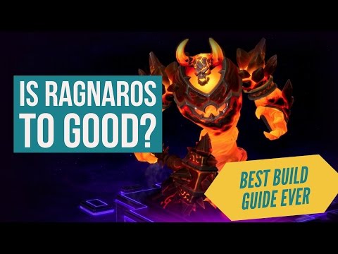 How To Play Ragnaros Heroes Of The Storm - Build Guide - Lava Wave - Best Gameplay in HoTs