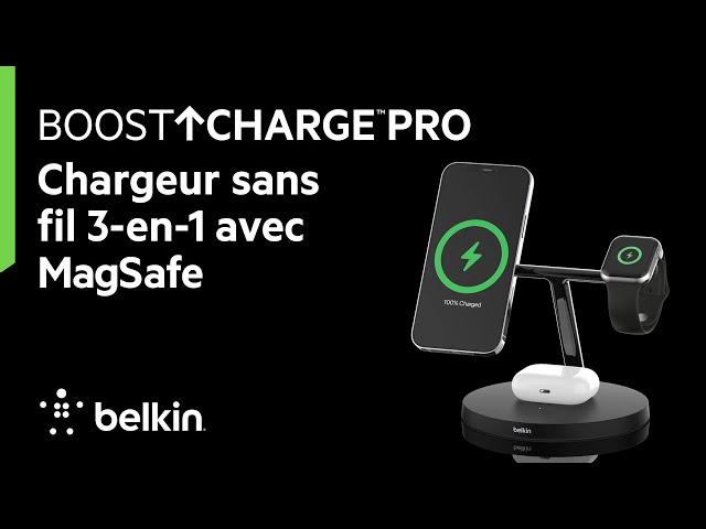 Belkin BoostCharge Pro 3-in-1 Ladegerät mit MagSafe (15 W) - digitec